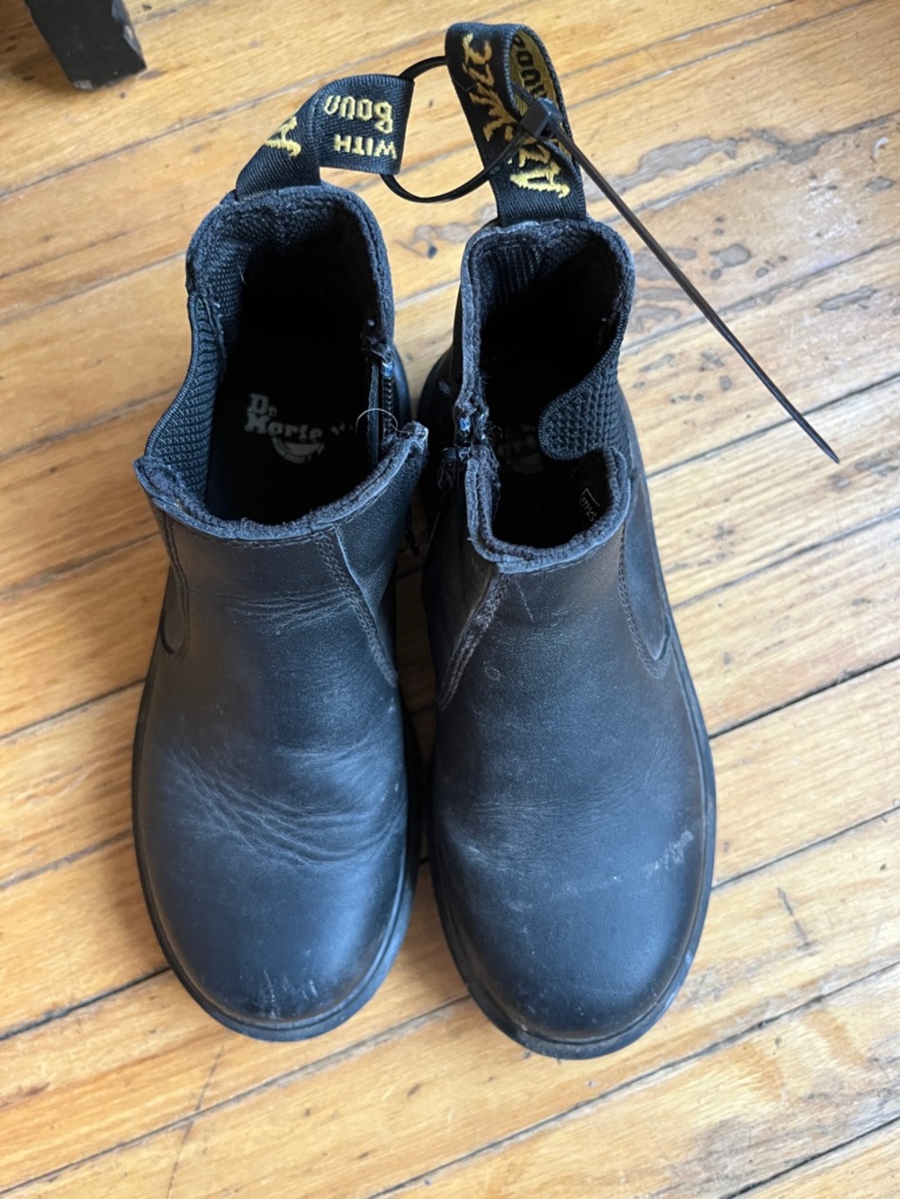 Dr. Martens Kids Black Chelsea Boots